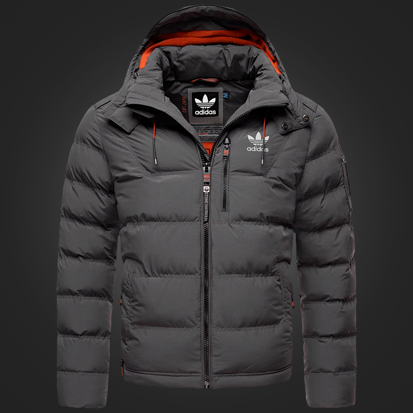Jaqueta Adidas Premium Cinza